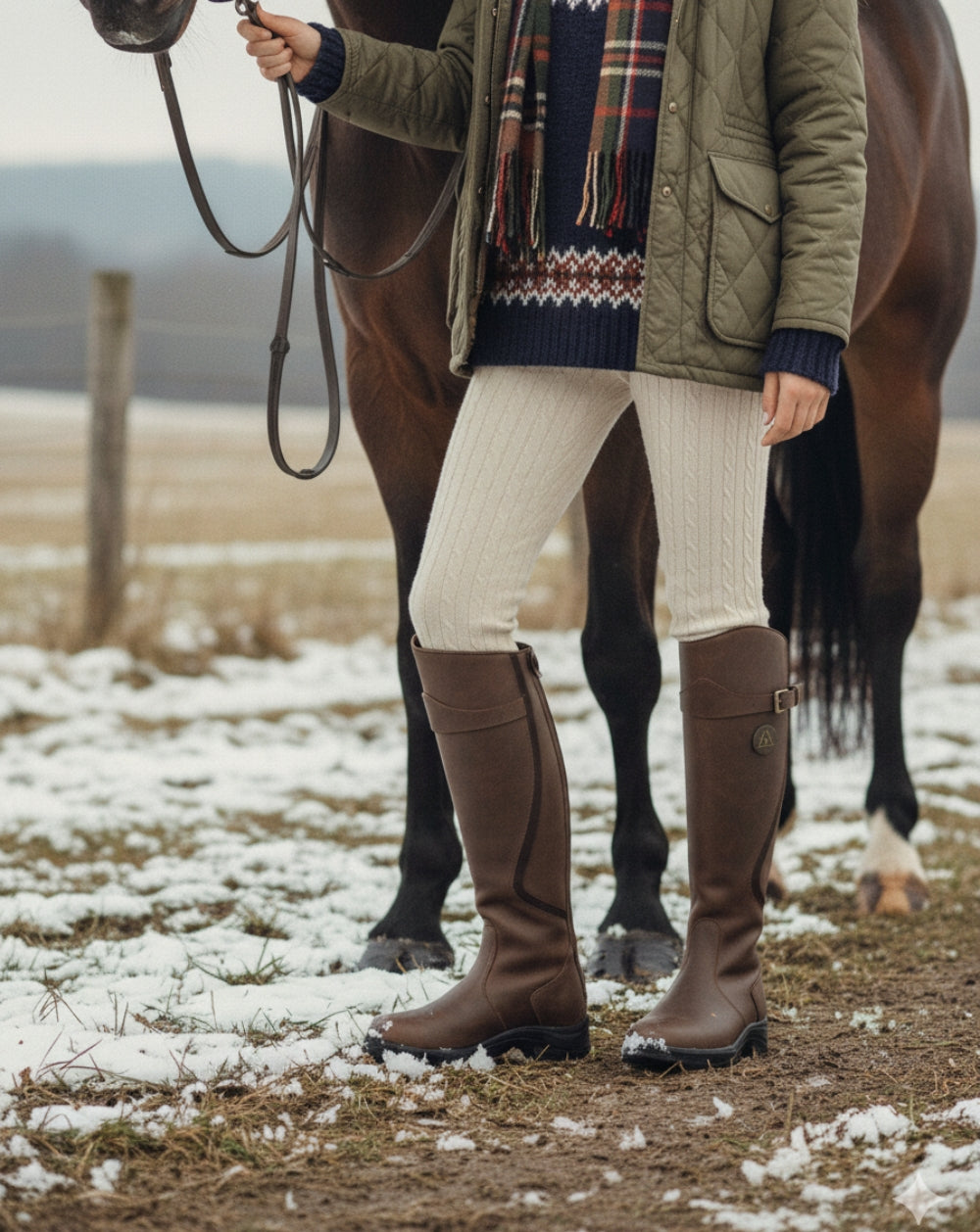 Victoria | Orthopedic Leather Winter Boots