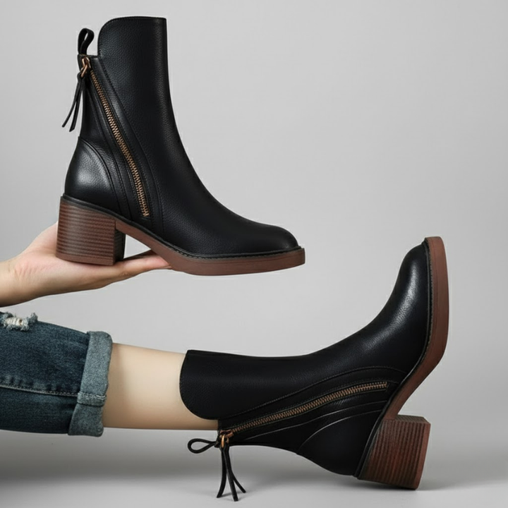 Victoria | Elegant and Timeless Orthopedic Ankle Boots