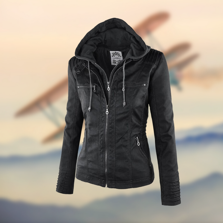 KAROLINE™ The stylish and unique leather jacket
