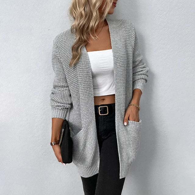 Nancy | Casual Knit Cardigan with Pockets