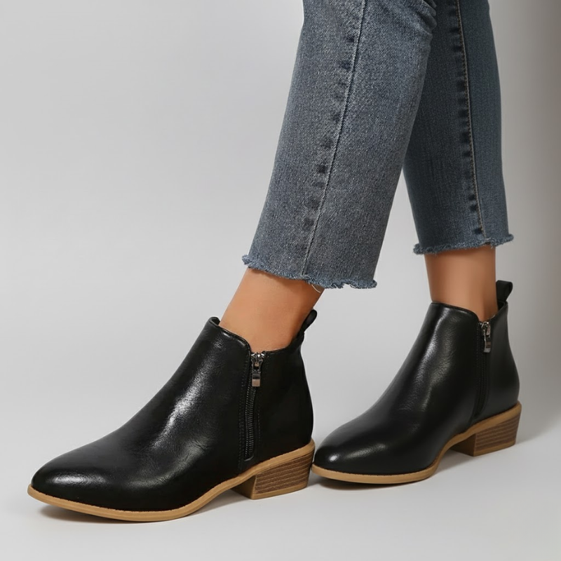 Victoria | Orthopedic Leather Boots