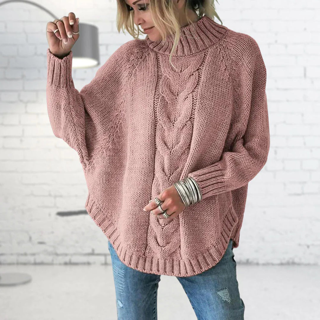 Elysian | Knitted Sweater with Cable Pattern