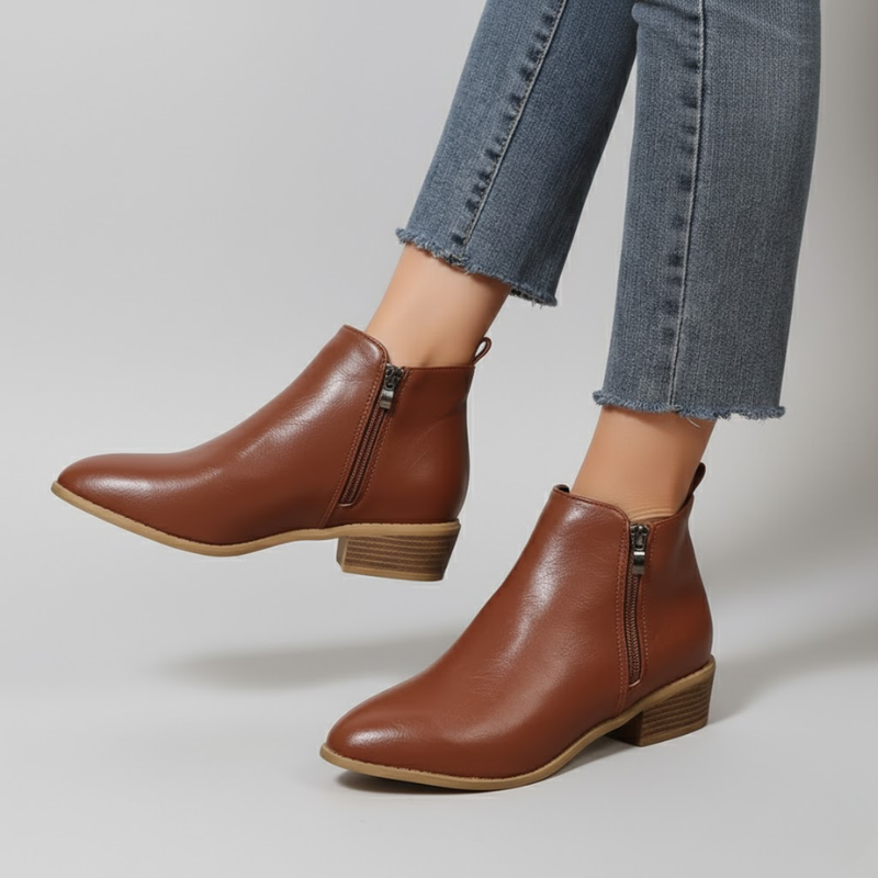 Victoria | Orthopedic Leather Boots