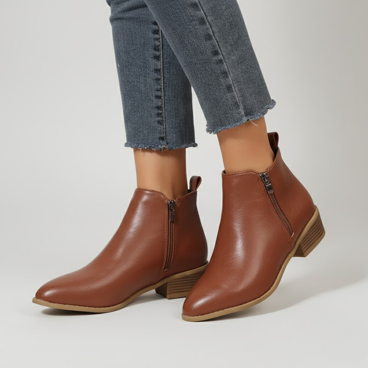 Victoria | Orthopedic Leather Boots