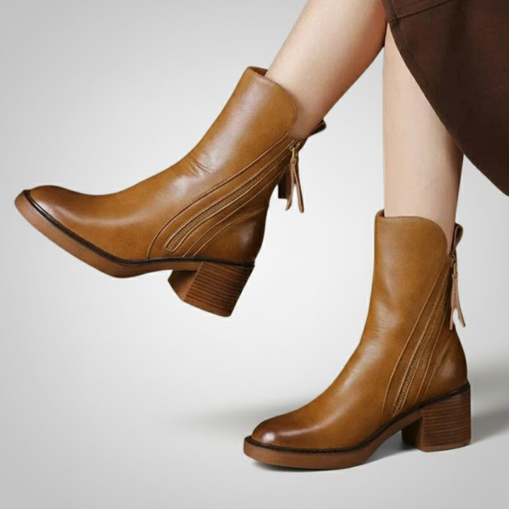 Victoria | Elegant and Timeless Orthopedic Ankle Boots