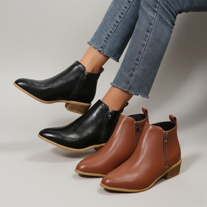 Victoria | Orthopedic Leather Boots