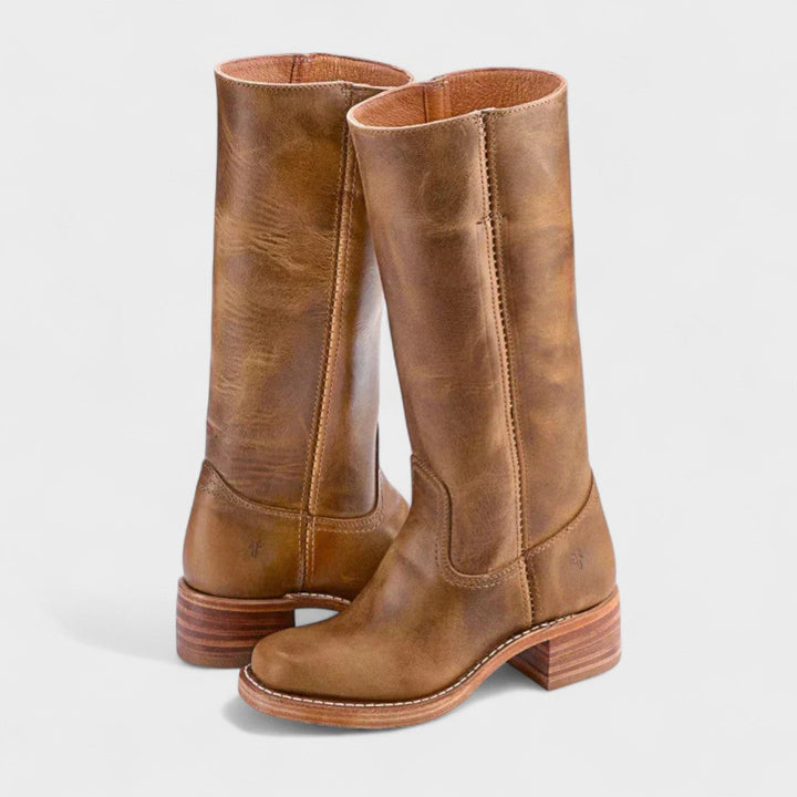 Victoria | Tall Leather Boots