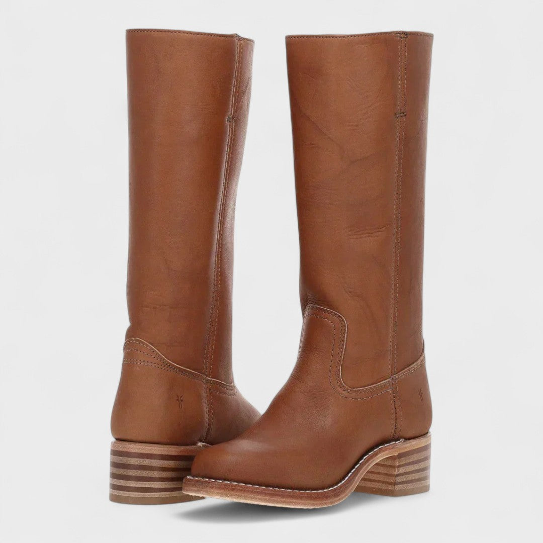 Victoria | Tall Leather Boots