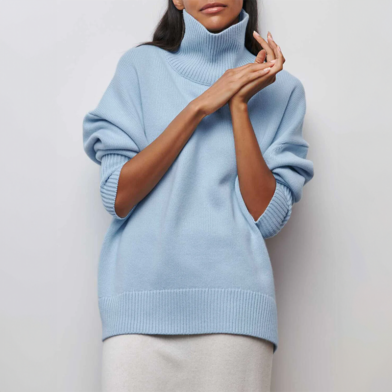 Amelia | Elegant Knitted Turtleneck Sweater