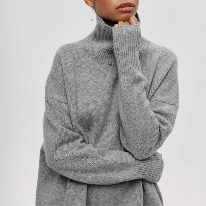 Amelia | Elegant Knitted Turtleneck Sweater
