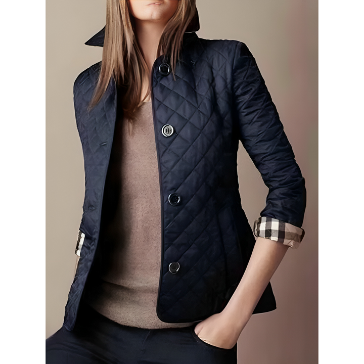 Leila | Short Padded Jacket with Buttons