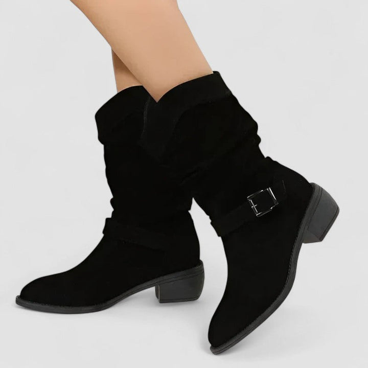 Victoria | Suede Orthopedic Ankle Boots