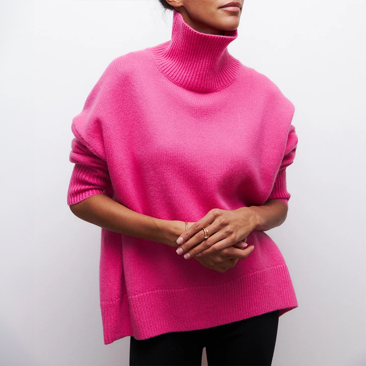 Amelia | Elegant Knitted Turtleneck Sweater